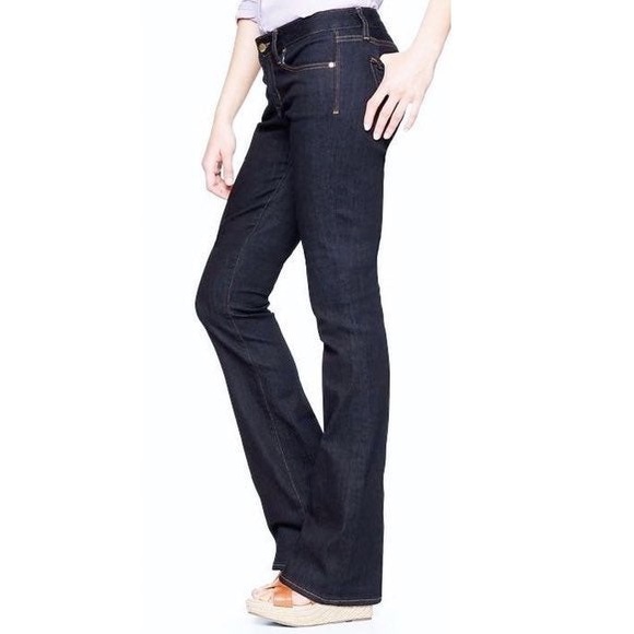 Gap Women’s Curvy Dark Rinse Jeans, 31S - Picture 3 of 8